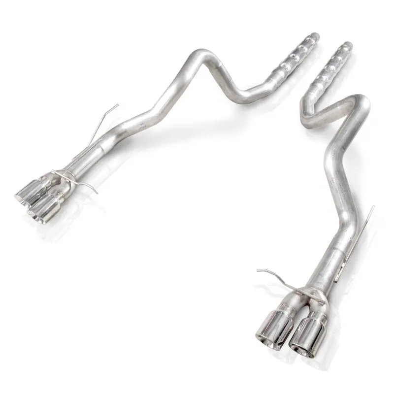 Stainless Works 2013-14 Ford Shelby Gt500 3In Catback Retro Chambered Mufflers 1