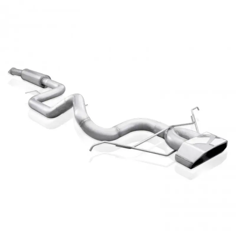 Stainless Works 2013-18 Ford Focus St 3In Catback Vintage Round Muffler Wide Tip 2
