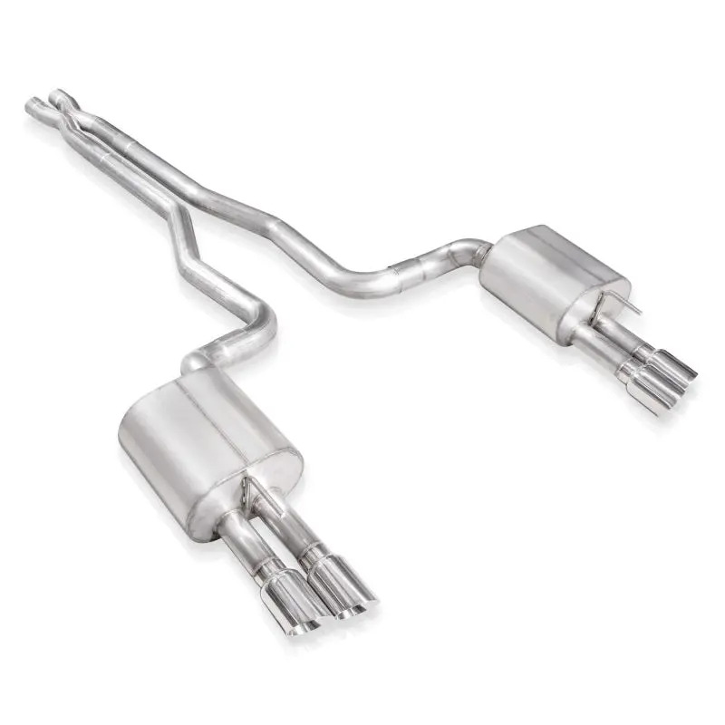 Stainless Works 2014-16 Chevy Ss Exhaust 3In X-Pipe Chambered Mufflers Polished Tips 1