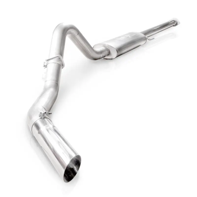 Stainless Works 2015-16 Ford F-150 2.7L/3.5L 3.5In Catback S-Tube Muffler Factory Connection 2