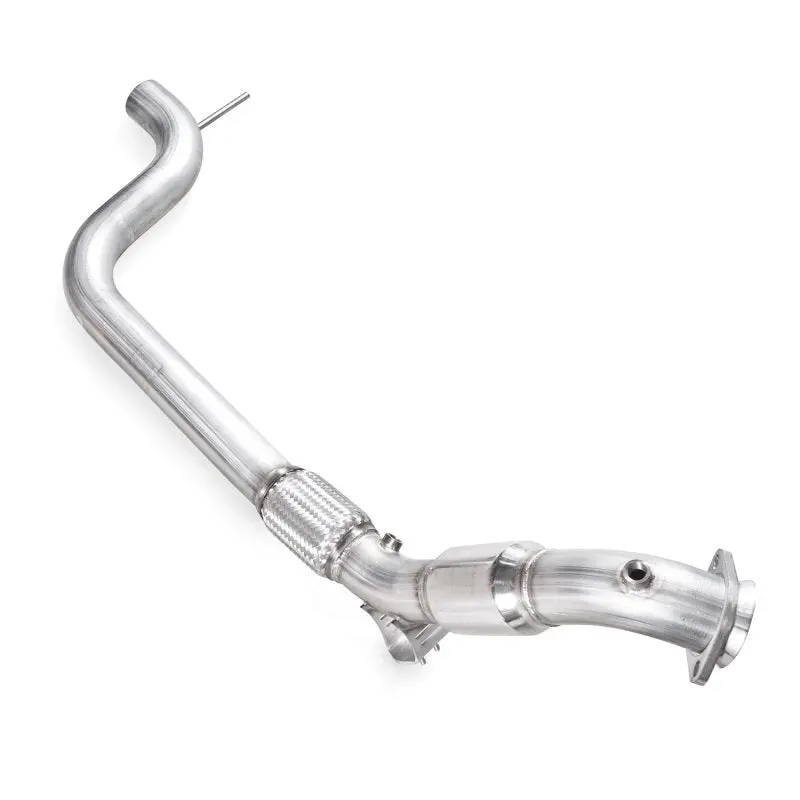 Stainless Works 2015-16 Mustang Downpipe 3In High-Flow Cats 1
