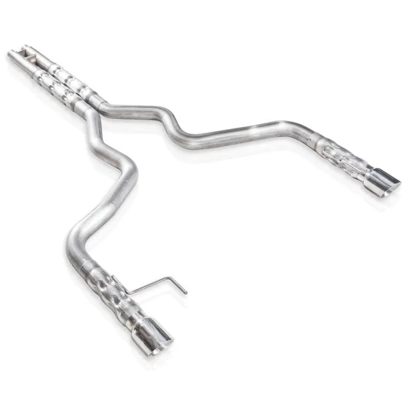 Stainless Works 2015-16 Mustang Gt 3In Catback H-Pipe Retro Chambered Mufflers 2-1/2In Cores 1