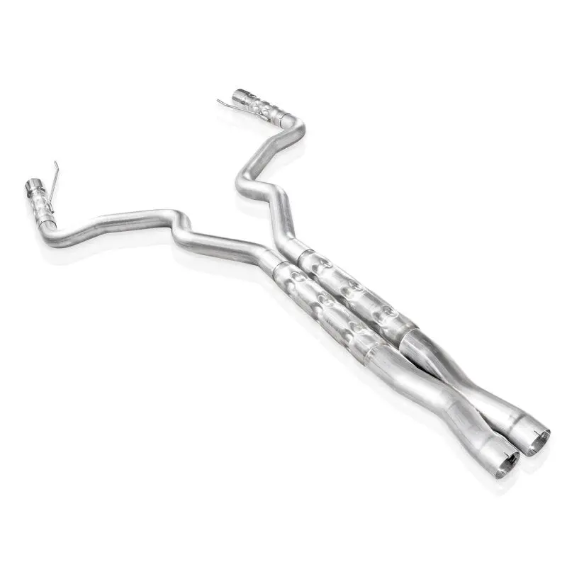Stainless Works 2015-16 Mustang Gt 3In Catback X-Pipe Retro Chambered Mufflers 3In Cores 1