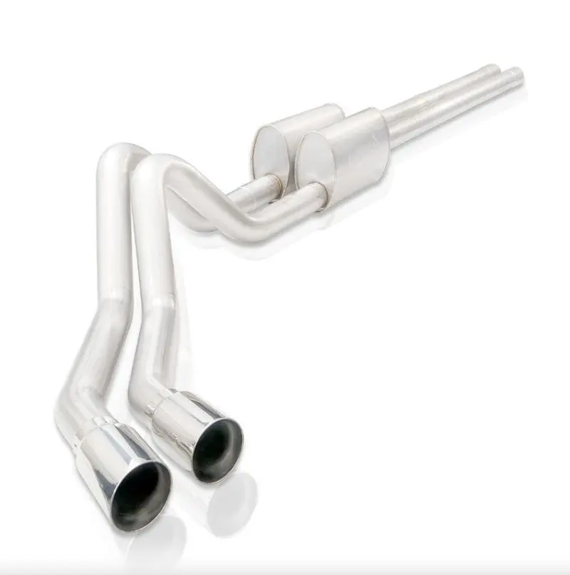 Stainless Works 2019+ Chevrolet Silverado 5.3L 3In Legend Catback Perf Conct Dual Polished Tip 1