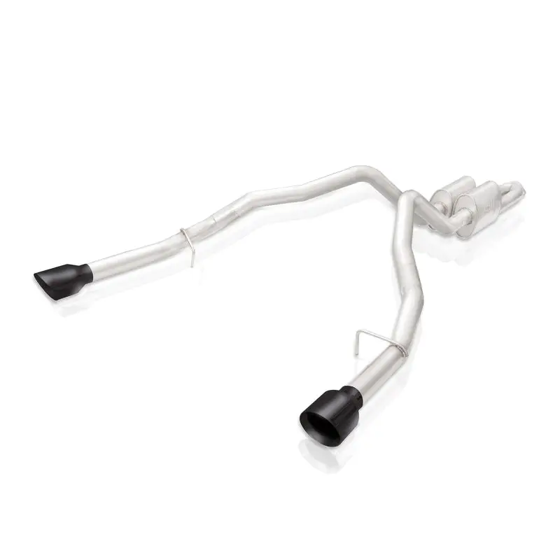 Stainless Works 2019+ Ram Redline Catback With Black Tips 1