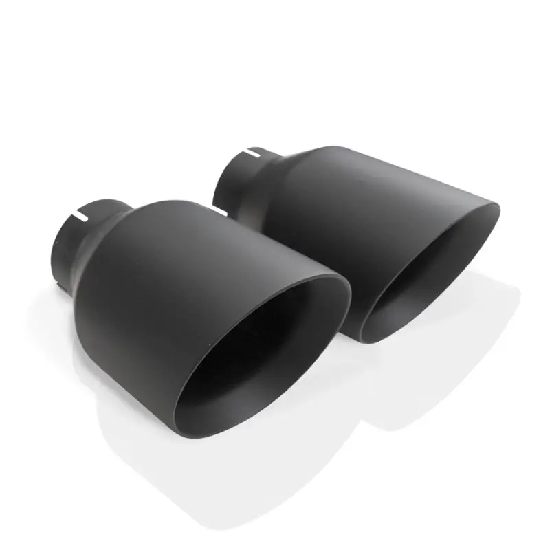 Stainless Works 2020 Ford Gt500 Redline Catback X-Pipe Exhaust Factory Connect - Black Tips 2