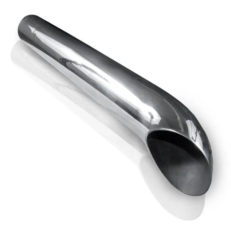 Stainless Works 3.5In Id Inlet Turn Down Muffler 1