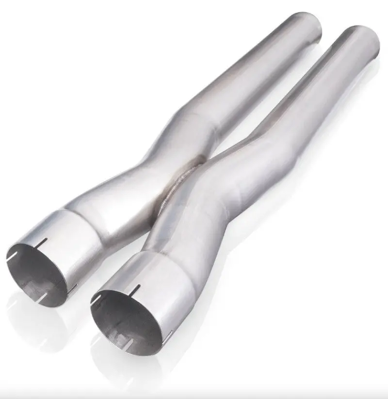 Stainless Works 3In X-Pipe (Parallel) W/ 4.125In Center-To-Center - 3In Id Expanded Inlets 1