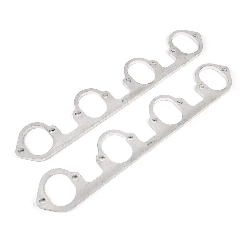 Stainless Works Big Block Ford Flat Tall Oval Port Header 304Ss Exhaust Flanges 2-1/4In Primaries 1