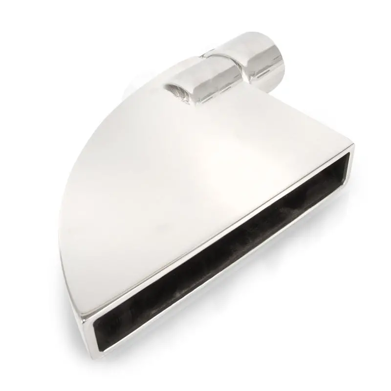 Stainless Works Boxxter Exhaust Tips 90 Degree 2 1/4In Id Inlet 1