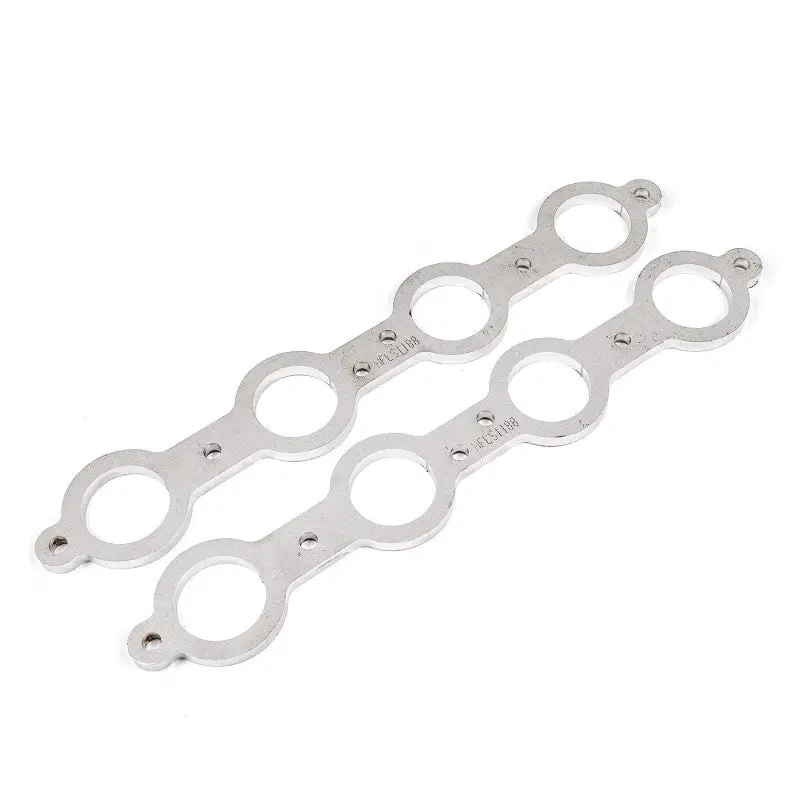 Stainless Works Chevrolet Ls1/Ls6 Round Port Header 304Ss Exhaust Flanges 2In Primaries 1