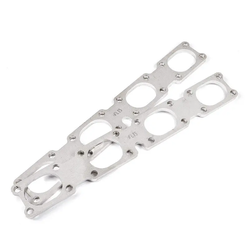 Stainless Works Chevrolet Lt5 Flat Rectangular Port Header 304Ss Exhaust Flanges 2In Primaries 2