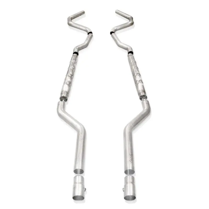 Stainless Works Chevy Camaro 1967-69 Exhaust 3In Stainless Chambered No X-Pipe 1