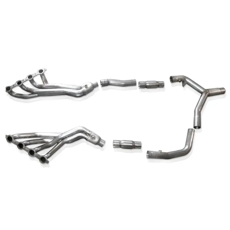 Stainless Works Chevy Camaro/Firebird 2000 Headers Catted Y-Pipe 1