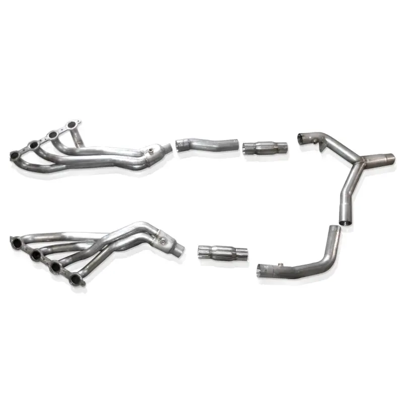 Stainless Works Chevy Camaro/Firebird 2001-2002 Headers Catted Y-Pipe 1