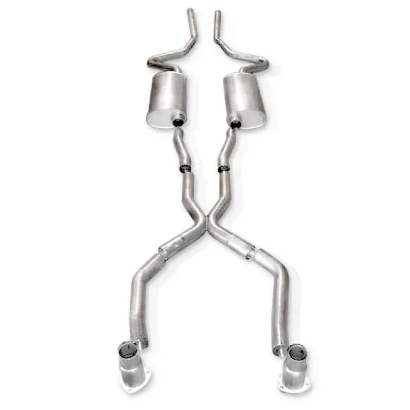 Stainless Works Chevy Chevelle Small/Big Block 1968-72 Exhaust 2.5In Stainless Dual 1