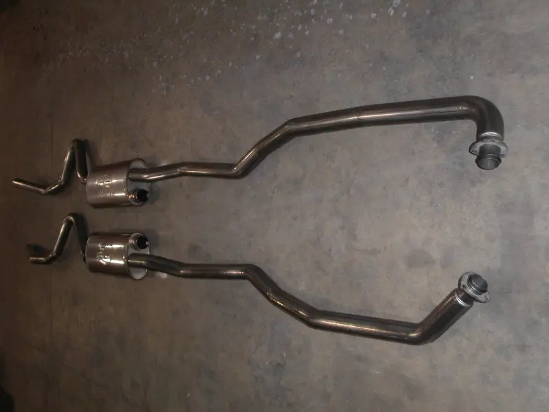 Stainless Works Chevy Chevelle Small Block 1968-72 Exhaust Stainless Factory Connect 1