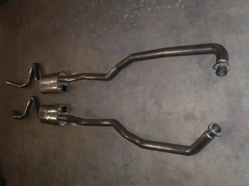 Stainless Works Chevy Chevelle Small Block 1968-72 Exhaust Stainless Factory Connect 2