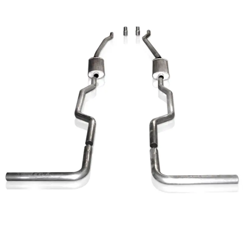 Stainless Works Chevy/Gmc Truck 1967-87 Exhaust 2.5In Turbo Muffler System 1