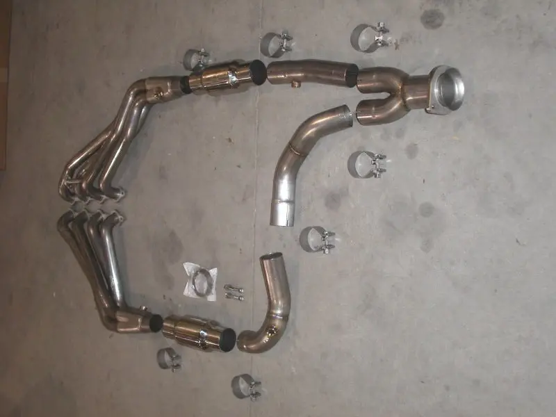 Stainless Works Chevy/Gmc Truck 1999-02 Headers 2Wd With Converters 2