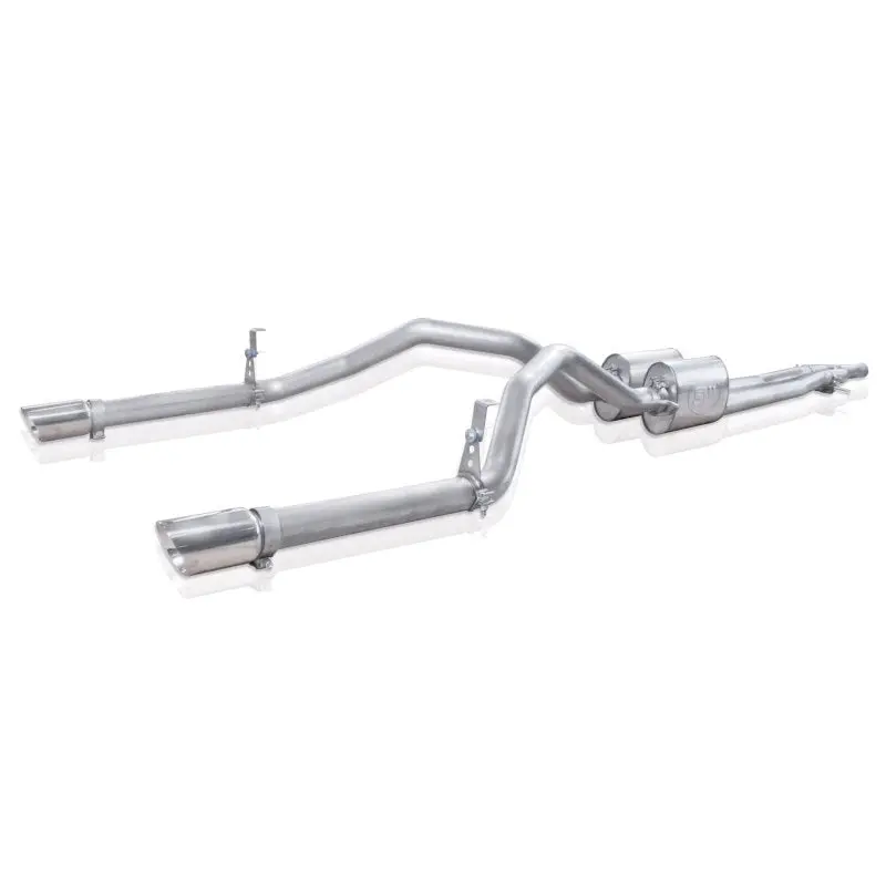 Stainless Works Chevy Silverado/Gmc Sierra 2007-16 5.3L/6.2L Exhaust Y-Pipe Under Bumper Exit 2