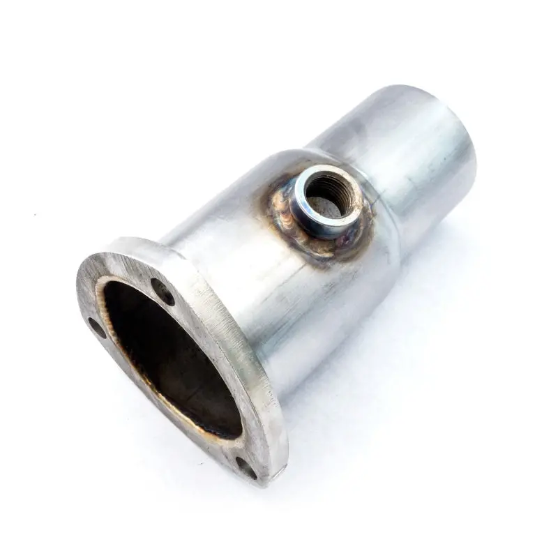 Stainless Works Collector Adapter 3-Bolt 2-1/2In Od Tubing 2-1/4In Od Outlet + O2 Bung 1