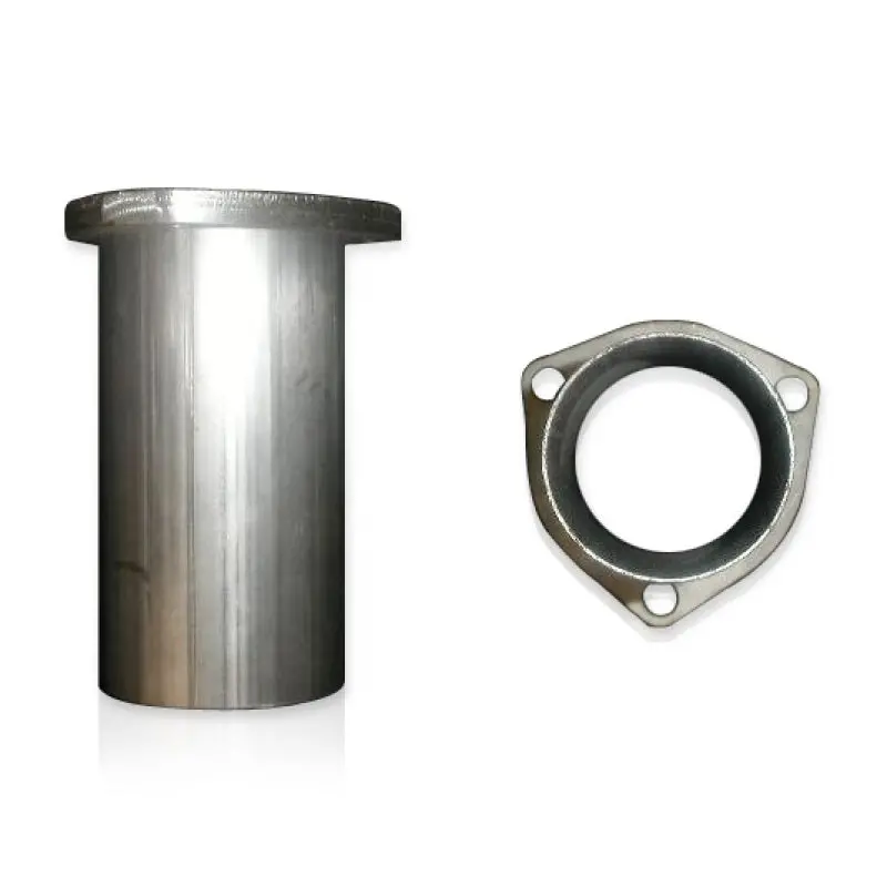 Stainless Works Collector Adapter 3-Bolt 3-1/2In Od Tubing 2-1/2In Od Outlet 1