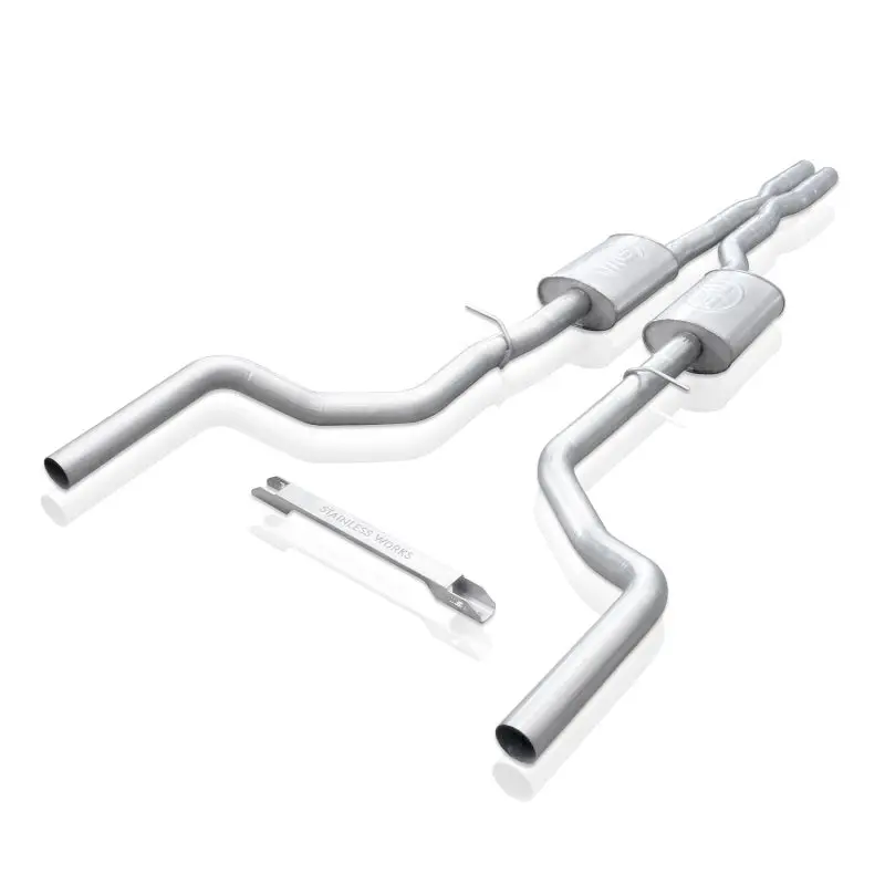 Stainless Works Dodge Charger 2015-18 5.7L Hemi Exhaust 1
