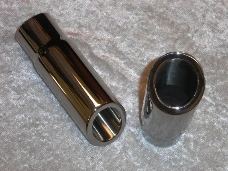 Stainless Works Double Wall 30 Deg Slash Cut Exhaust Tip 3In Body 2 1/2In Id 1