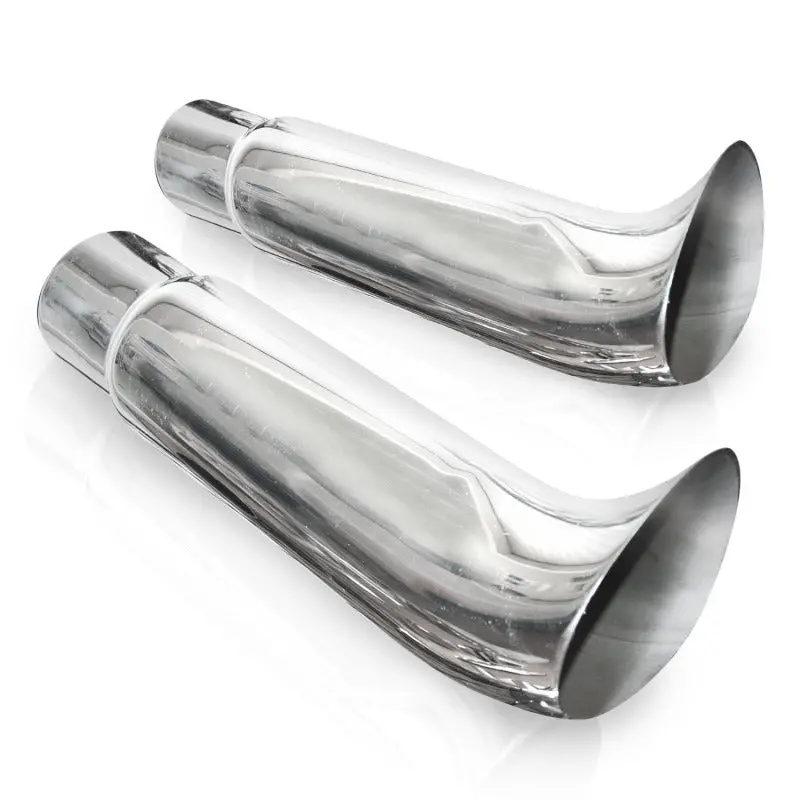 Stainless Works Elf Ear Exhaust Tips 2In Body 2In Id Inlet 1