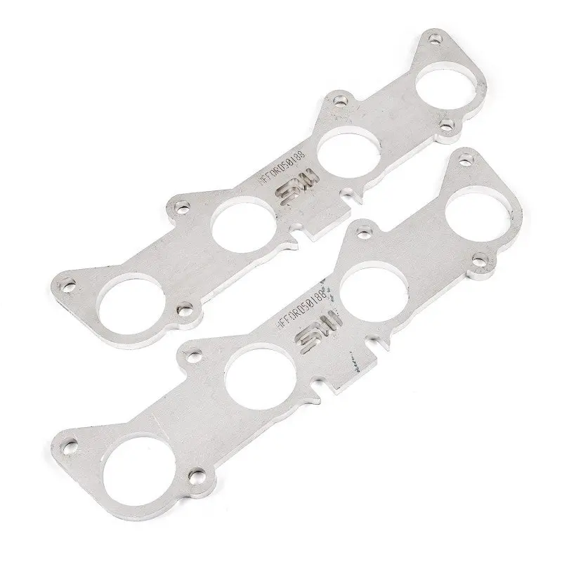 Stainless Works Ford 5.2L/5.0L Coyote Round Port Header 304Ss Exhaust Flanges 1-3/4In Primaries 2