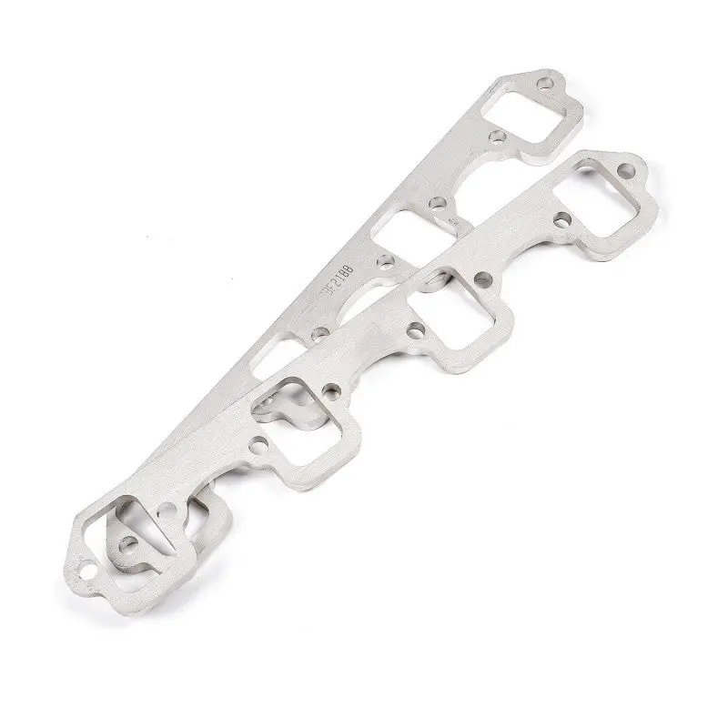 Stainless Works Sbf Rectangular Shaped Port Header 304Ss Exhaust Flanges 1-7/8In Primaries (2In Bp) 2