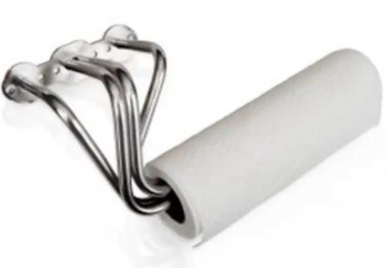 Stainless Works Small Block Ford Paper Towel Holder (Installation Hardware Included) 1