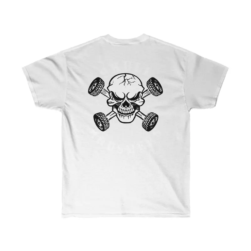 Unisex Ultra Cotton Tee - Sk Ash Grey 2