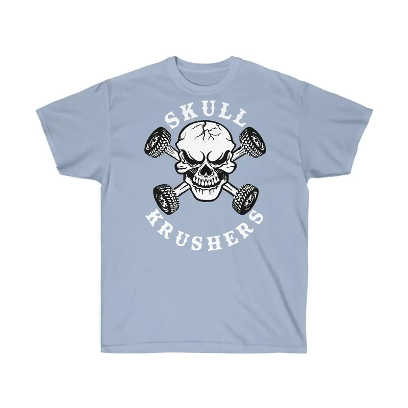 Unisex Ultra Cotton Tee - Sk Light Blue 1