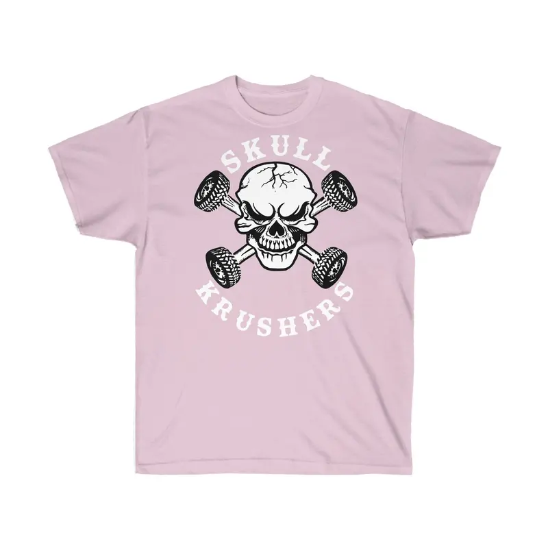 Unisex Ultra Cotton Tee - Sk  Light Pink 1