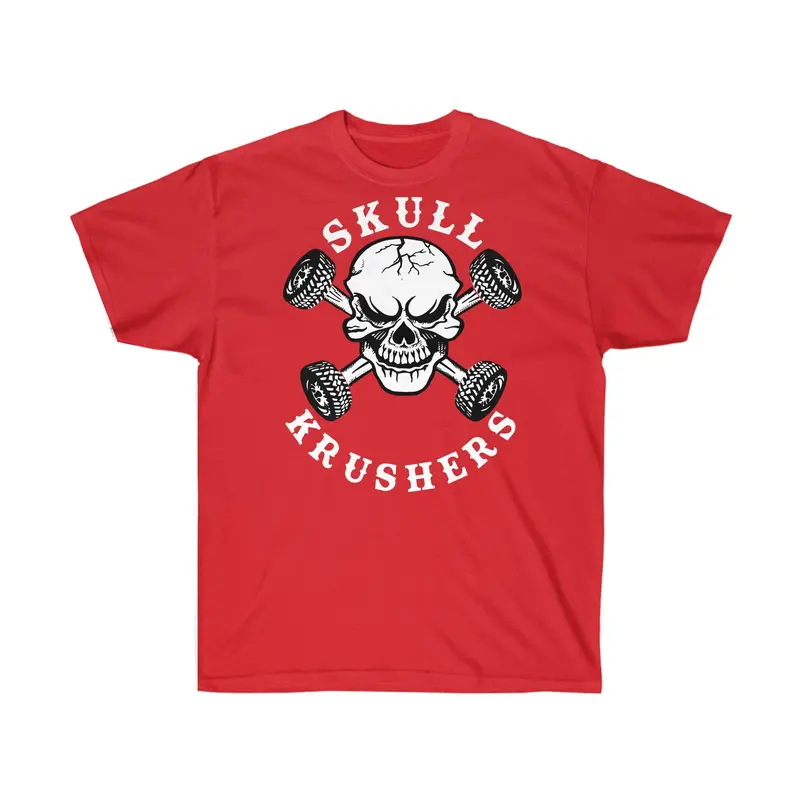 Unisex Ultra Cotton Tee - Sk Red 1
