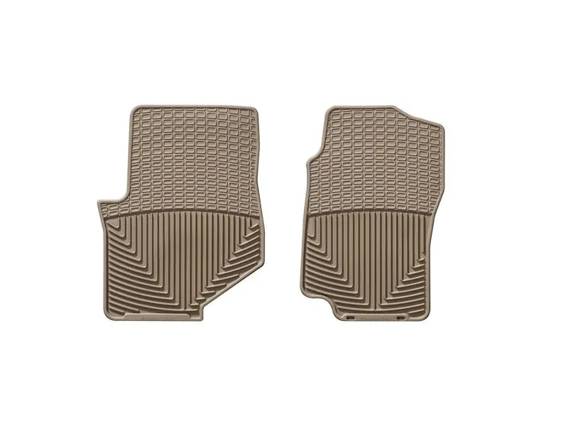 Weathertech 02-04 Oldsmobile Bravada (4 Door) Front Rubber Mats - Tan 1