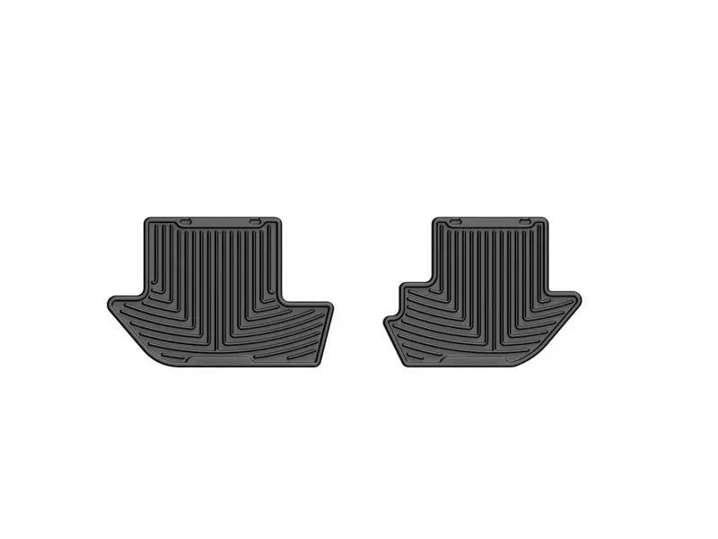 Weathertech 03-06 Cadillac Escalade Esv Rear Rubber Mats - Black 1