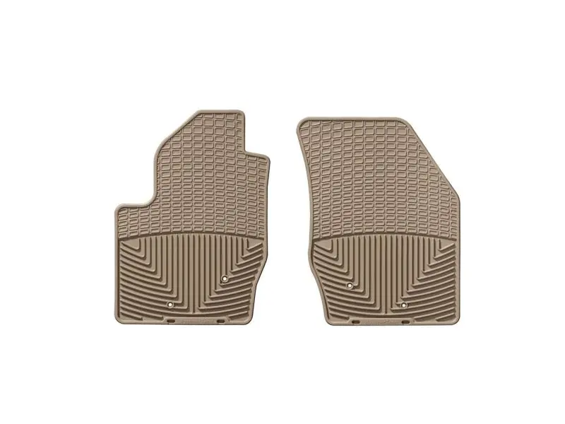 Weathertech 03-13 Volvo Xc90 Front Rubber Mats - Tan 1