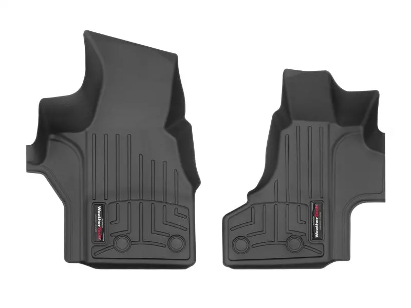 Weathertech 03-21 Ford Econoline E-Series Front Floorliners - Black 1