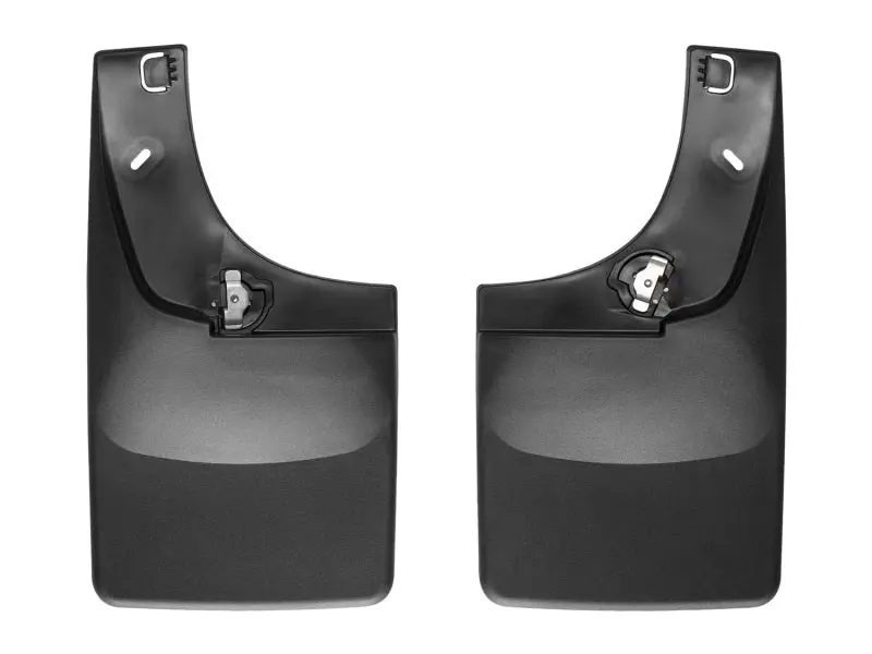 Weathertech 04-08 Ford F250/F350 No Drill Mudflaps - Black 2