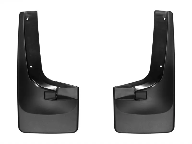 Weathertech 04-12 Chevrolet Colorado No Drill Mudflaps - Black 1