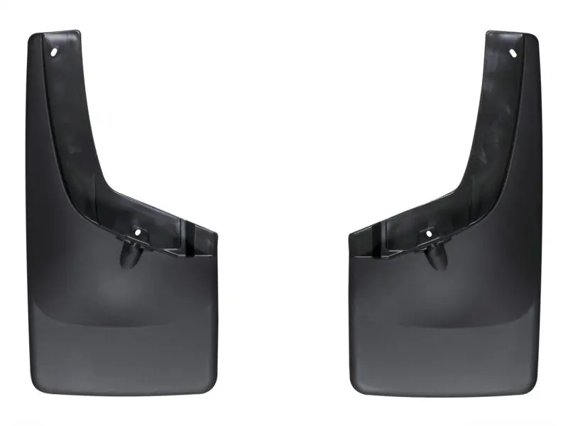 Weathertech 04-12 Chevrolet Colorado No Drill Mudflaps - Black 1