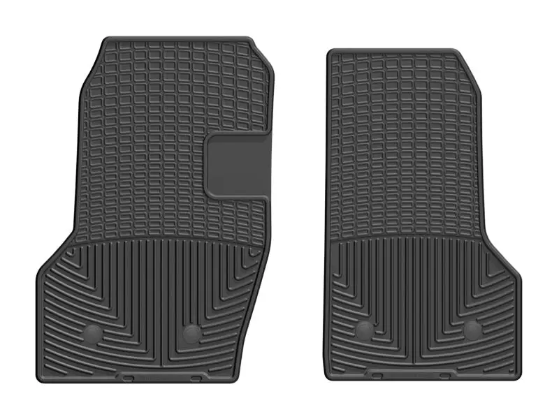 Weathertech 04-15 Freightliner M2 Front Rubber Mats - Black 1