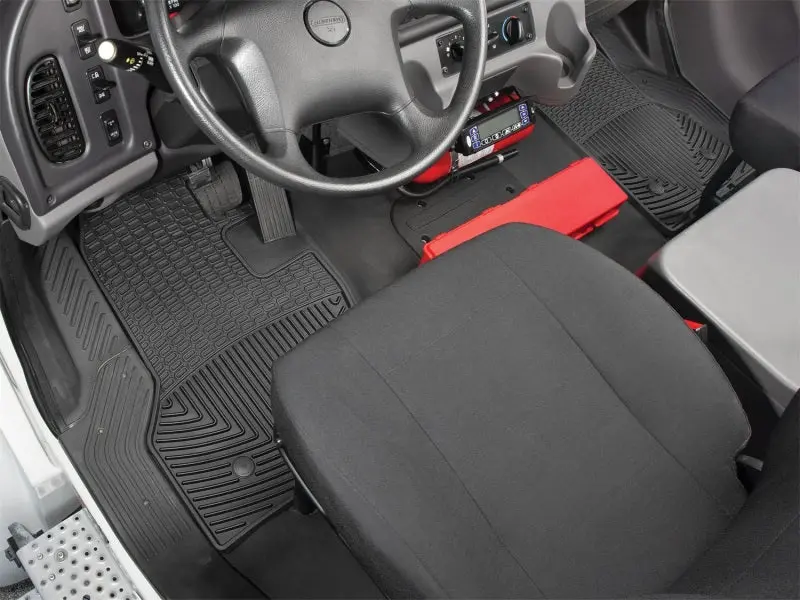Weathertech 04-15 Freightliner M2 Front Rubber Mats - Black 2