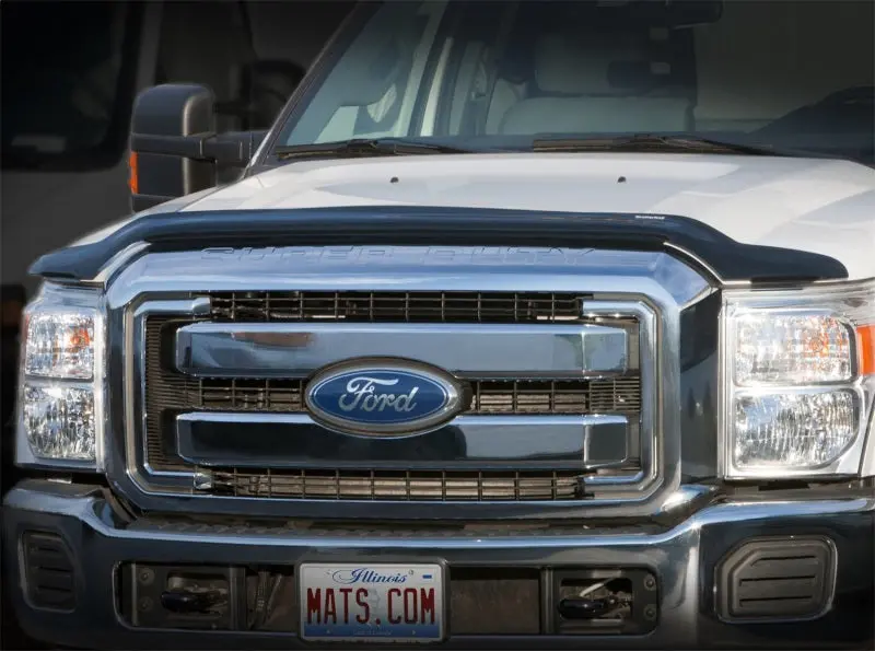 Weathertech 04+ Ford Ranger Stone And Bug Deflector - Dark Smoke 2