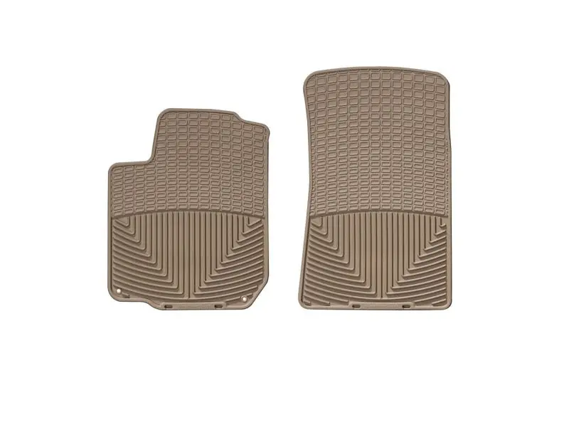 Weathertech 04 Volkswagen R32 Front Rubber Mats - Tan 1