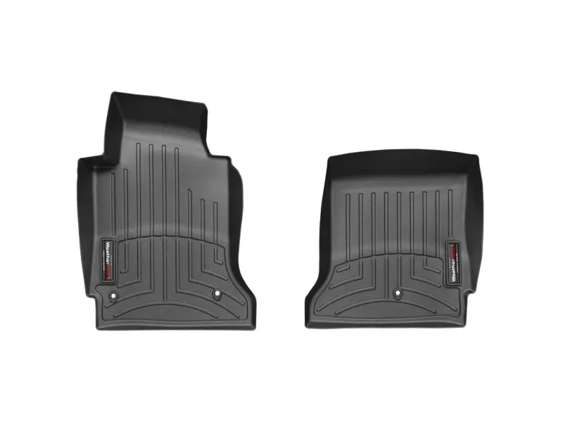 Weathertech 05-12 Chevrolet Corvette Front Floorliner - Black 1