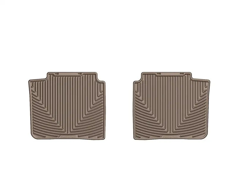Weathertech 06+ Lincoln Mkz Rear Rubber Mats - Tan 2